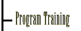 Program Training